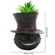 thumbnail image 2 of Macetero para suculentas macetero de resina regalo de Navidad soporte para plantas para gatos (gato negro), 2 of 5