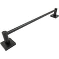 thumbnail image 3 of Vienna Towel Bar, 18 Inches, Matte Black by Stone Harbor Hardware, 3 of 4