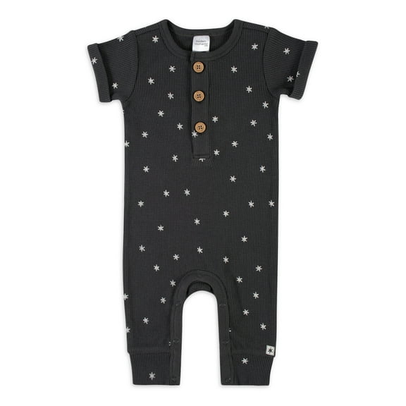 Modern Moments by Gerber Baby Boys Long Leg Romper, (0-3 Months - 24 Months)
