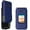 Blue, variant on Case with Belt Clip for Cricket Debut Flip, AT&T Cingular Flip 4, Protective Snap On Cover with Rotating Belt Clip Holster Combo for Cricket Debut Flip U102AC, AT&T Cingular Flip IV U102AA - Black