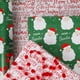 thumbnail image 5 of Rollo de papel de regalo, 43 x 10 m, diseño de Papá Noel, color verde, 5 of 7