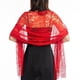 thumbnail image 1 of Chal de encaje para dama de honor, vestido de noche, chal Cheongsam, fiesta, cena, chal de encaje hueco, bufanda para mujer, 1 of 6