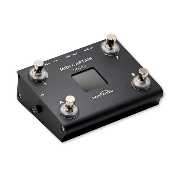 Controlador de Pedal PAINTAUDIO MIDI Captain NANO 4 USB-MIDI