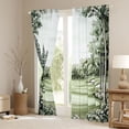thumbnail image 3 of Feelyou Rustic Tree Black Out Curtains, Nature Scenery Curtains Pack of 2 (42x63 Each), 3 of 6