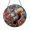 Acrylic 3.5 Inch, variant on Colorful Squirrel Floral Ornament, Nature Lover Garden Decor