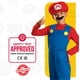 thumbnail image 4 of Disfraz de Super Mario de Nintendo, talla M, 4 of 5