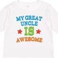 thumbnail image 4 of Inktastic My Great Uncle is Awesome Boys or Girls Long Sleeve Toddler T-Shirt, 4 of 5