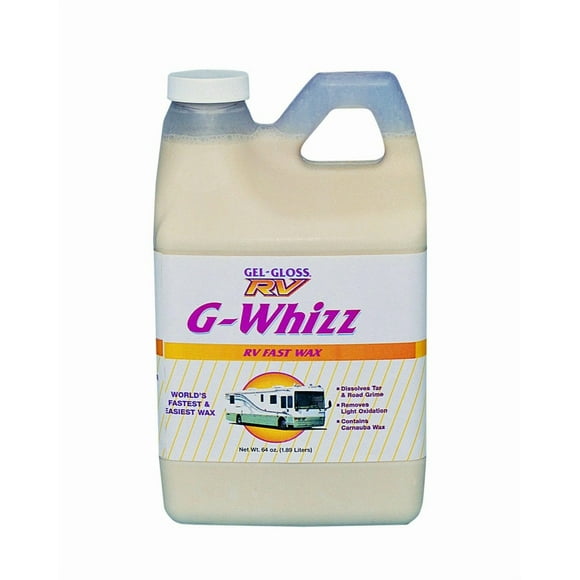TR Industry Gel Gloss Cire pour Voiture GW-64 G-Whizz; Cire Liquide Carnauba; Boîte de 64 Onces; Sans Applicateur