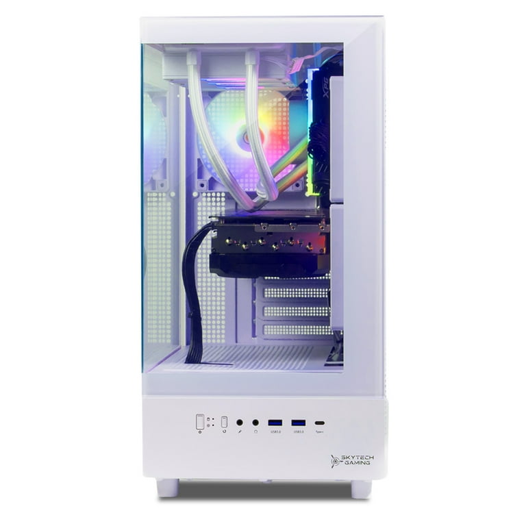 【OBEY】 TO THE CORE : SKY AZURE Skytech Azure Gaming PC Desktop AMD Ryzen 7 9700X NVIDIA