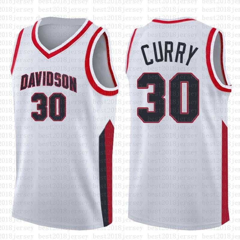 NBA_ ''nba''JerseysMens Youth Kid's Stephen Curry Wiseman Basketball Jersey  Klay Thompson Davidson Wildcats Shirts NCAA College Jerseys 30 33 11 