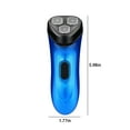 thumbnail image 3 of Ashosteey Electric Shavers for Men,Men's Electric Shavers Waterproof Rechargeable Electric Shaver Men,Portable Shaver for Travel Home, Idea Gift, 3 of 7