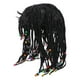 thumbnail image 2 of KAKOWELY Peluca africana trenzada - Peluca trenzada para fiesta de Halloween, disfraz, pelucas cómodas de estilo afro para hombres y mujeres, 2 of 4