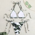 thumbnail image 6 of BOOMNY Womens Bikini Sets 2 Peice Swimsuit For Women Camouflage Swimwear Spaghetti Straps Low Rise Cozy Soft Bathing Suits, 6 of 6
