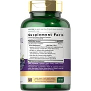 Resveratrol Supplement 1800mg | 180 Capsules | Non-GMO, Gluten Free | by Carlyle