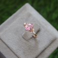 thumbnail image 2 of Natural Pink Sapphire Ring, 925 Sterling Silver Ring, Gift for Her, Gemstone Ring, Birthstone Rings for Women, Gift For Her, 2 of 2