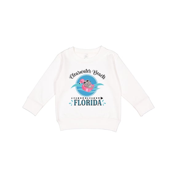 Inktastic Clearwater Beach Florida Trip Toddler Sweatshirt