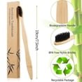 thumbnail image 2 of 20 piezas de Cepillos de dientes de bambú biodegradables LIUYMXG con cerdas suaves, 2 of 5
