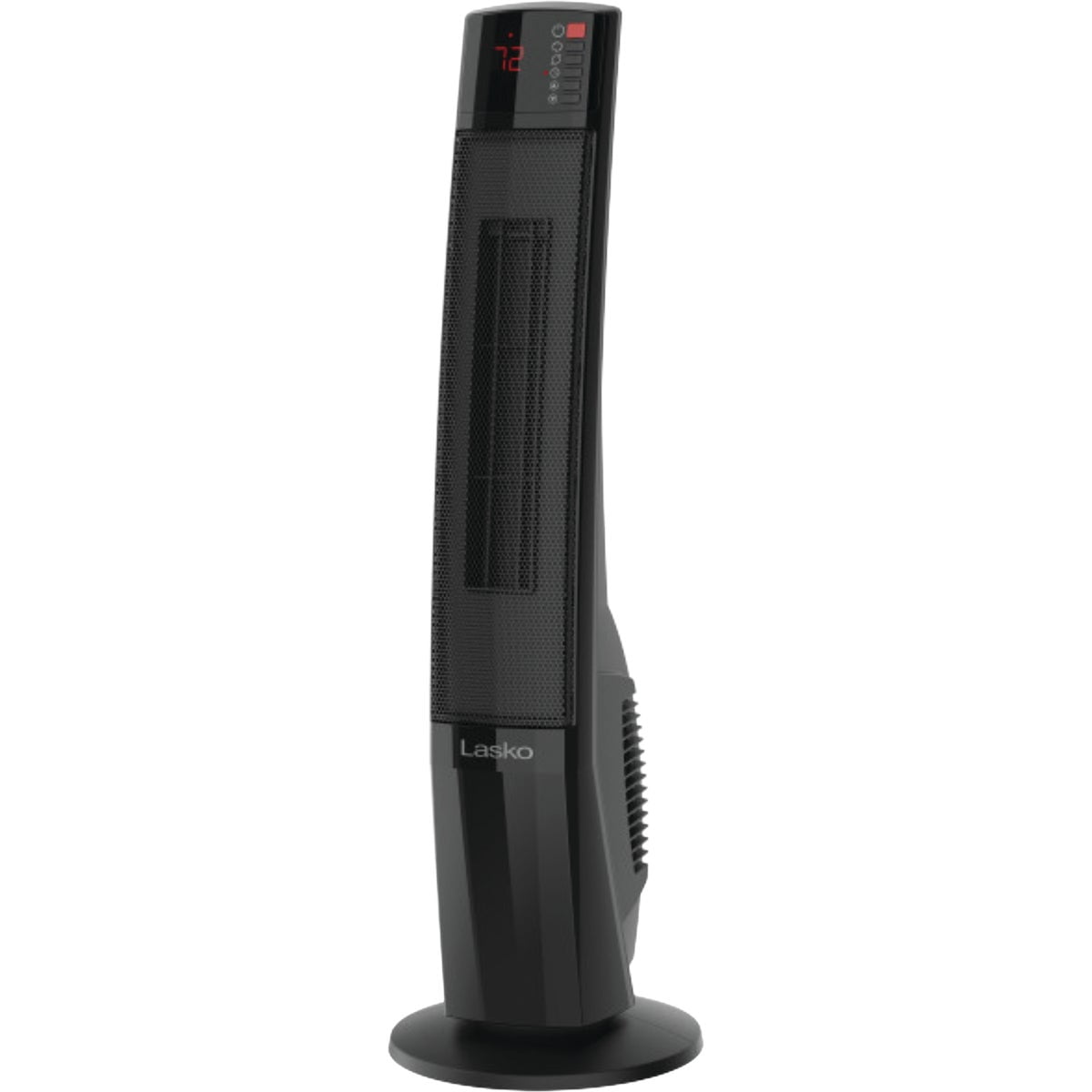 Lasko 5586 Digital Ceramic Tower Heater with Remote, Dark Grey