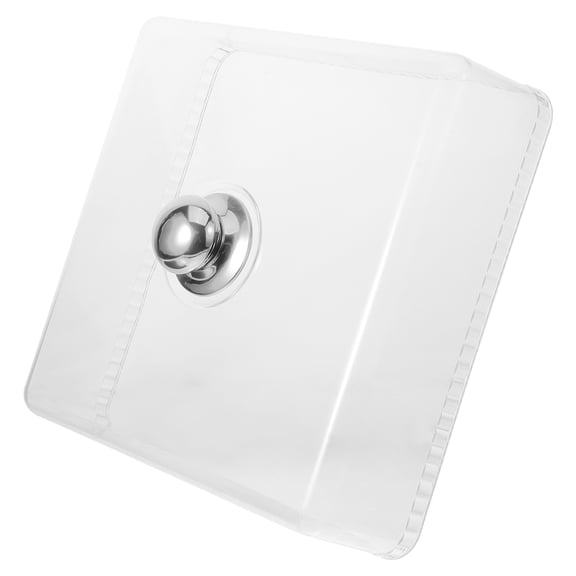 MLINS Clear Acrylic Cake Dome Cake Cover Food Cover Dish Protective Lid for Home Hotel