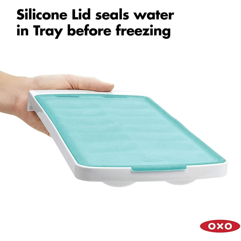 OXO Good Grips Silicone Small Ice Cube Tray with Lid — Las Cosas Kitchen  Shoppe