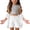 White, variant on Iyufng Girls' Outfit Sets 2 Pieces, Solid Color Long Sleeve Button-Down Shirt and Shorts Set, Summer Casual Clothing Sets