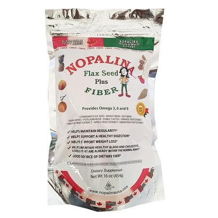 Nopalina Flaxseeds, Omega-3-6-9, 16 Oz