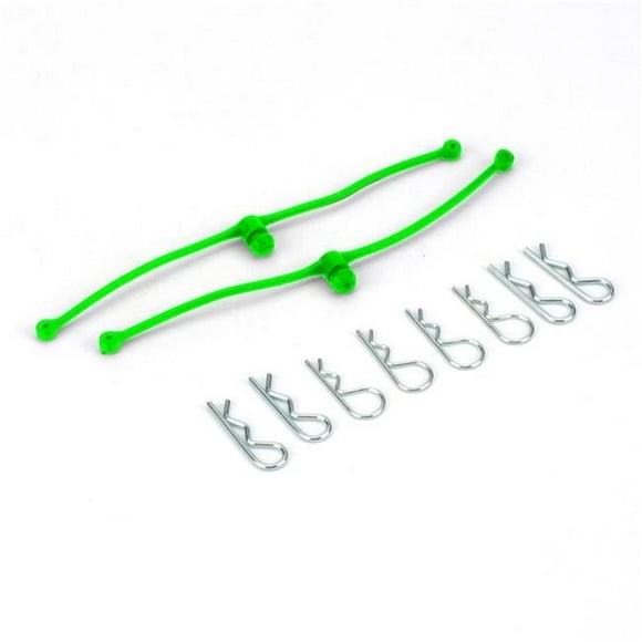 Body Klip Retainers, Green