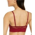 thumbnail image 2 of INC Intimates Maroon Lightweight Romantic Bralette Size: S, 2 of 3