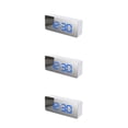 thumbnail image 1 of Wosthever Ángulo de alarma digital Función de memoria ajustable Pantalla acrílica Cable Proyector de energía Reloj Termómetro Relojes Luz azul Type1 NO1 Wosthever CBP441923, 1 of 6