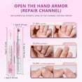 thumbnail image 2 of Ceramic Cuticle Oil Pusher Pen: 4-in-1 Nail Cuticle Remover Oil Pen With Tools - Nail Care Oil Cuticle Pusher with Ceramic Tip for Hangnails & Dry & Damaged Nail, 2 of 7