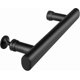 thumbnail image 1 of Black Stainless Steel Shower Door Handle, 145mm Hole-to-Hole, Replacement for Sliding Shower Cabin Doors, 1 of 4