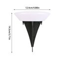 thumbnail image 3 of Dsscvnef Solar Ground Lights Outdoor Solar Garden Light Lighting LED Path Lights for Yard Garden Patio (Warm White) Star Light Pendant Outdoor Lights for Porch Ceiling, 3 of 9