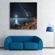 thumbnail image 2 of Impresión de Imagen en con Luces LED Enmarcado de Madera Pintura Decoración Colgante de Pared para El Hogar Cielo estreldo Sunnimix Marco de LED de la impresión de la lona, 2 of 6