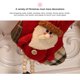 thumbnail image 3 of Medias de Navidad Contenedor de dulces de apertura ancha Calcetines de árbol de Navidad de Papá Noel Bolsa de regalo con colgante de jardín Kits de decoración para fiestas Muñeco de nieve Bearachild HA070038-02B, 3 of 6