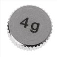 thumbnail image 3 of 4X Headshell 4G Shell Weight Turntable Metal Electric Instrument Parts for SL1200 SL1210 MK2 3 5 M5G Stylus DJ,Silver, 3 of 5