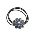 thumbnail image 4 of Unique Bargains 1 Pc Flower Rhinestone Hair Elastic Band for Home Blue, 4 of 5