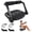 Black, variant on Ab Core Trainer Abdominal Machine for Home Gym with Resistance Bands Black