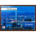 thumbnail image 2 of ArtToFrames 27.6x19.7 Inch - 70x50 CM Brown Puzzle Frame for 1000 piece Puzzles.1.25 Inch Custom Wood Puzzle Frames, Walnut - Comes with Economy Acrylic, 2 of 3