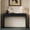 Black, variant on Harper & Bright Designs Wood Console Table with Storage , Flutde Entryway Table with Curved Corners for Hallway & Living Room , Brown