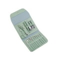 thumbnail image 1 of Seitruly Juego de cortaúñas, accesorio para recortar cutículas, herramientas para forma a las uñas, Kit de tijeras de manicura con bolsa de Juegos de manicura Verde Seitruly CE014569-01, 1 of 6