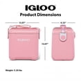 thumbnail image 5 of Igloo 11 QT Tag-A-Long Hard Sided Cooler, Pink, 5 of 18