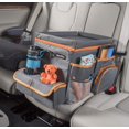 thumbnail image 1 of Car Organizer for Kids with Cooler and Snack Tray (Gray), 1 of 6