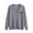 Gray, variant on Admvng Cardigan Sweaters for Women Solid Casual Knitted Button Up Long Sleeved Plus V-neck Sweater Tops, Size S-3XL