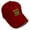 Burgundy, variant on Baseball Cap Brazil Style B Flag Embroidery Countries Acrylic Hats for Men & Women Strap Closure White