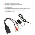 thumbnail image 3 of AUX Cable Adapter, Wireless ABS Lightweight 2  AUX  Module Stereo Radio Portable  for Auto, 3 of 7