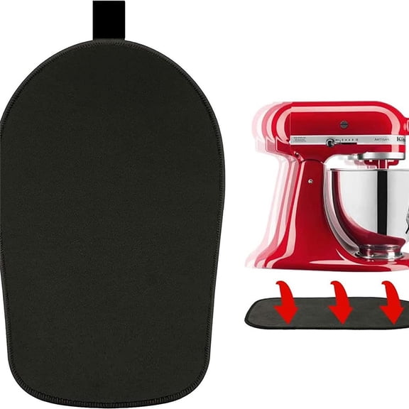 2 pack Sliding Mat for Kitchenaid Mixer, Mixer Mover Slider Mat Pad for Kitchenaid 6L-8L Tilt-Head Stand Mixer, Kitchen Aid Mixer Accessories