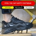 thumbnail image 2 of Steel Toe Cap Trainers Women's Safety Shoes, Lightweight Breathable Soft Bottom Industry Work Shoes, Utility Footwear, 2 of 7