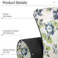 thumbnail image 4 of Yayeee Faucet Mat for Kitchen Sink 14.7" Diatomite Long Splash Guard Pad, Light Floral Pattern, 2 Pack, 4 of 7
