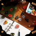 thumbnail image 3 of Clearance Under $1.2! 30PCS Halloween Mini Erasers, Assorted Pumpkin Bat Cat Party Favors for Kids, Rubber, (One Size, Orange), 3 of 4