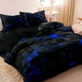 thumbnail image 6 of Three-Piece Bedding Duvet Cover Set, Soft Chemical Fiber Quilt Cover with Matching Pillowcases, Easy Care and Maintenance for Cozy Bedroom Decor, 6 of 6
